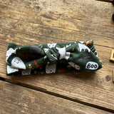 Midnight Mischief Knot Bow Headband