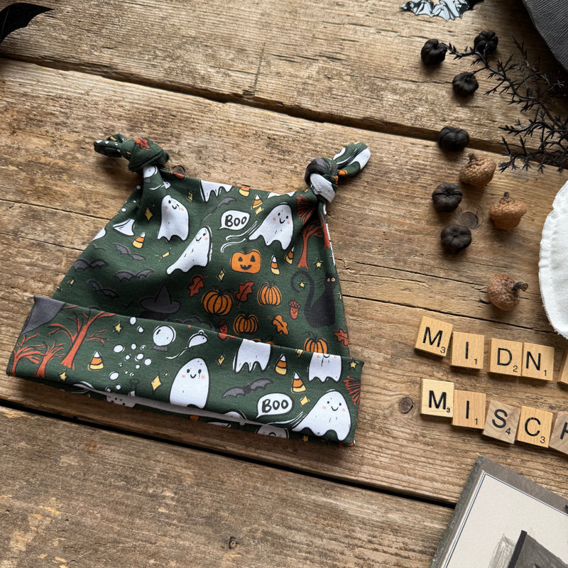 Midnight Mischief Knotted Hats