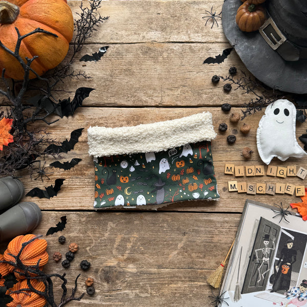 Midnight Mischief Printed Snood