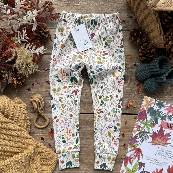 Botanical Sprigs Slim Leggings | Stock