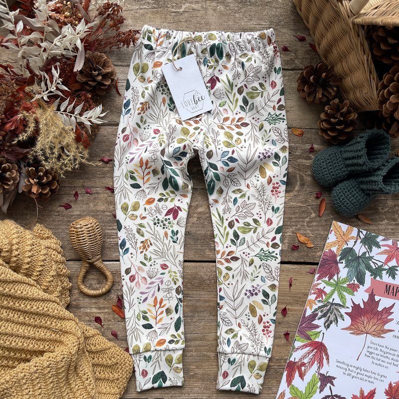 Botanical Sprigs Slim Leggings | Stock