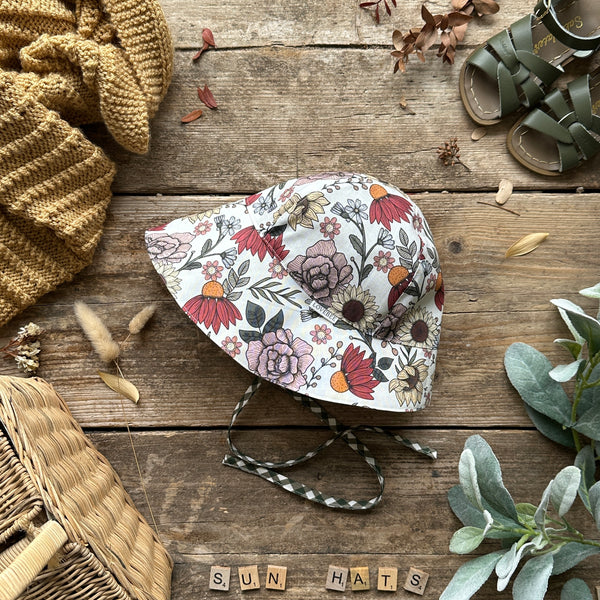 Wildflowers Summer Hat