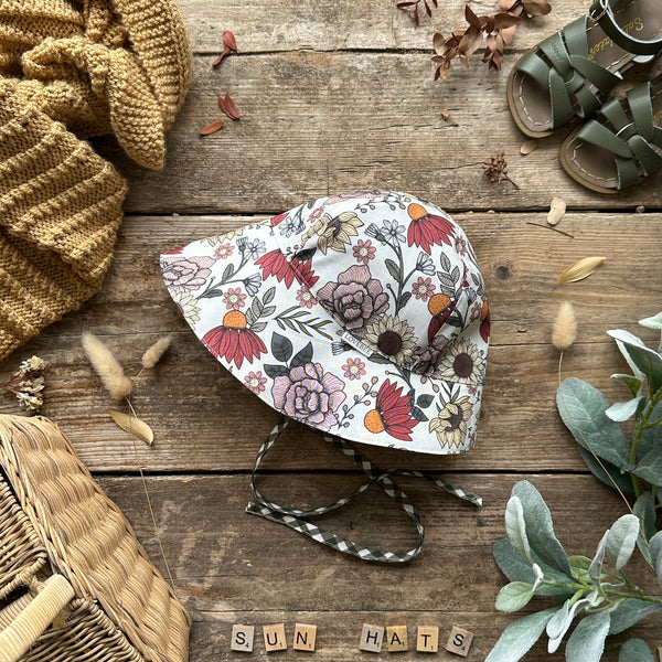 Wildflowers Summer Hat