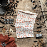 Broomstick Printed Snood | Ready To Post