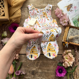 Busy Little Beehive Footed Romper