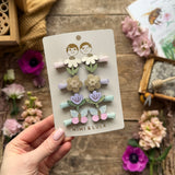 Flower Garden Mini Clips