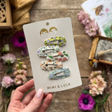 Spring Scalloped Clic Clacs