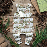Cabin Campfire Long Romper