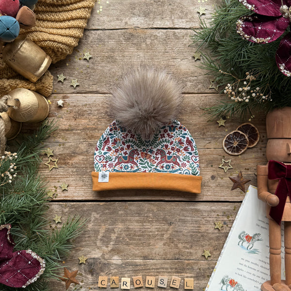 Carousel Bobble Hat