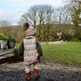 Carrot Row Long Romper