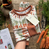 Carrot Row Long BeeJamas