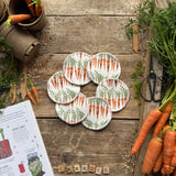 Carrot Row Breast Pads