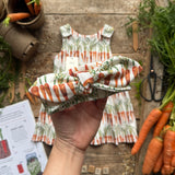 Carrot Row Knot Bow Headband