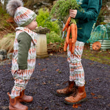 Carrot Row Long Romper