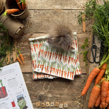 Carrot Row Printed Snood