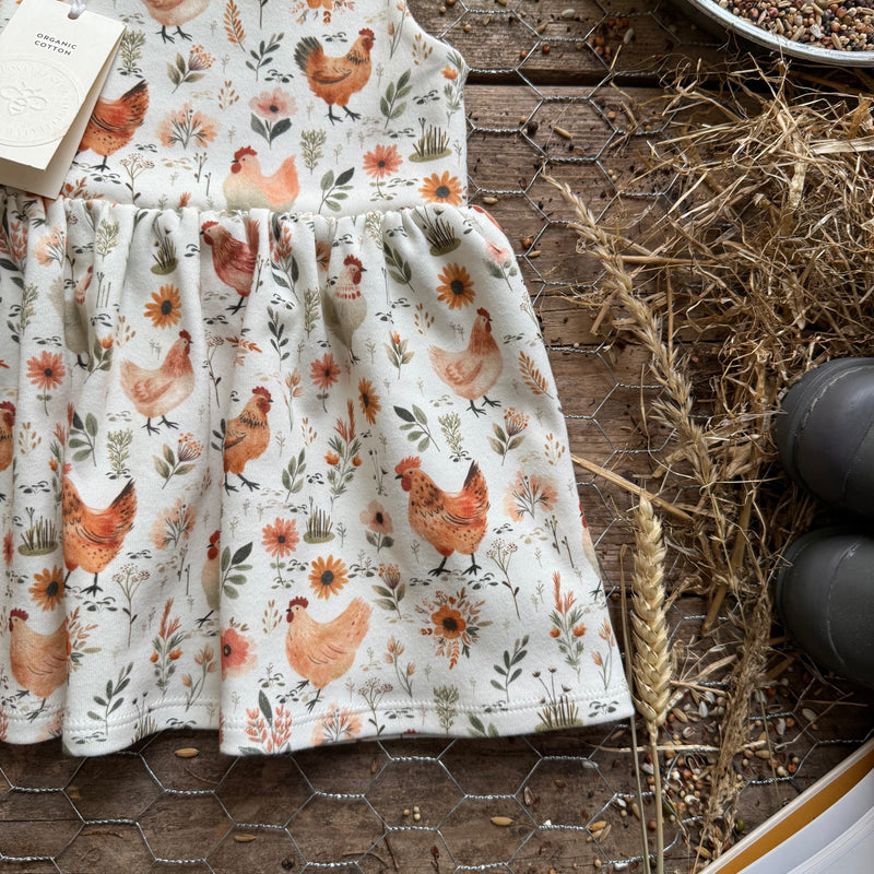 Chicken Meadow Dress | Ready To Post