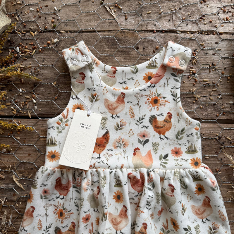 Chicken Meadow Dress | Ready To Post
