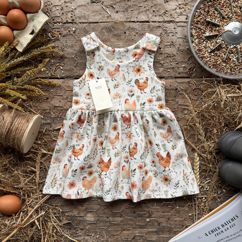 Chicken Meadow Dress | Ready To Post
