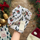 Christmas Getaway Footed Romper