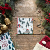 Christmas Getaway Teddy Blanket