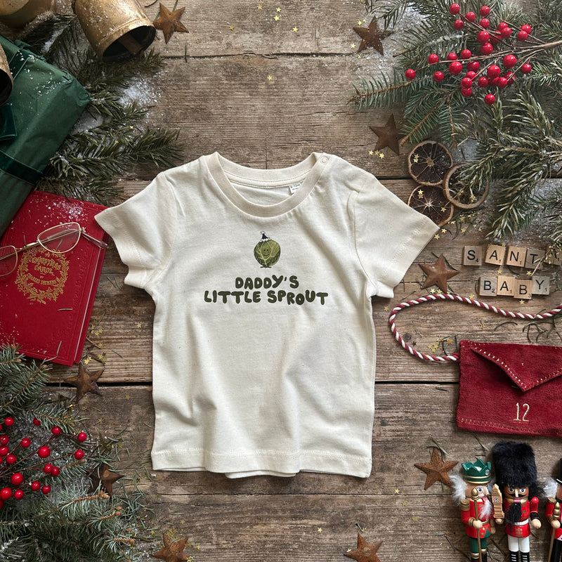 Daddy's Sprout T-shirts | Natural Raw | Ready To Post