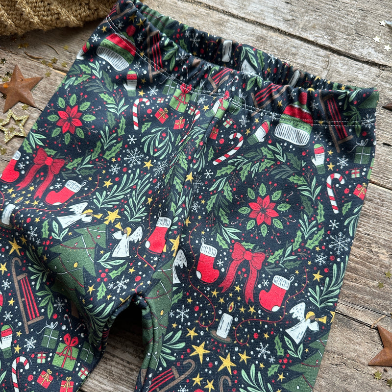 Christmas Night Slim Leggings