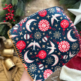 Starry Night Noel Teddy Blanket
