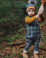 Highland Tartan Bobble Hat