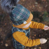 Highland Tartan Bobble Hat