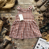 Cinnamon Check Dress