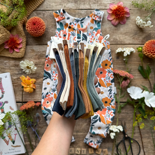 Clementine Blooms | Style With Bee | Socks