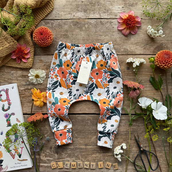 Clementine Blooms Harem Leggings | Ready To Post