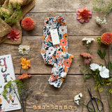 Clementine Blooms Slim Leggings