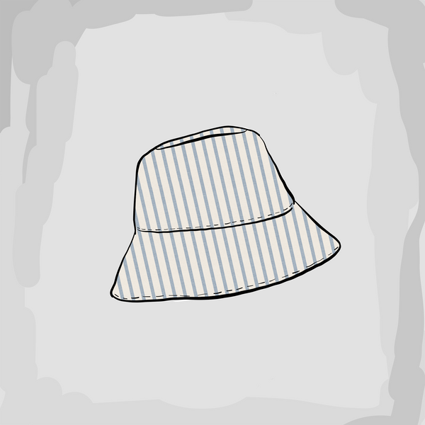 Coastal Stripe Summer Hat