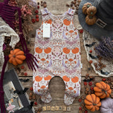 Cobwebs By Candlelight Footed Romper