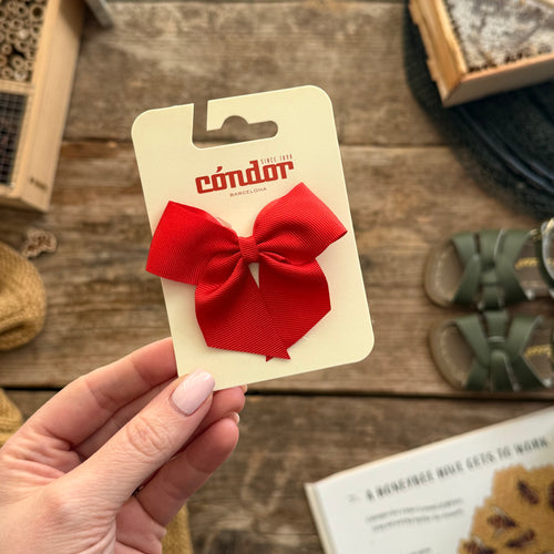 Grosgrain Hair Bow | Poppy