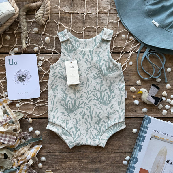 Coral Bloomer Romper | Ready To Post