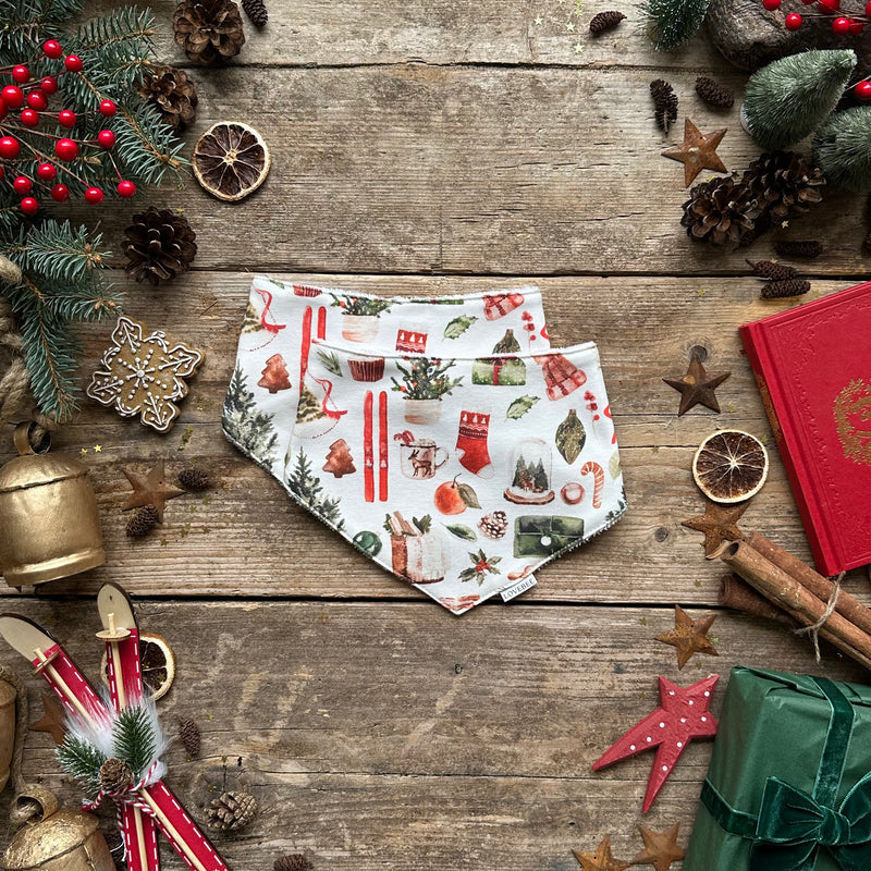 Cosy Christmas Dribble Bib | Ready To Post