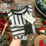 Courtside Stripe Long BeeJamas
