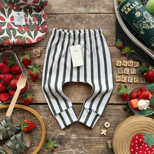 Courtside Stripe Harem Leggings