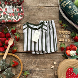 Courtside Stripe Short Set