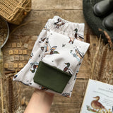 Cream Mallard Long BeeJamas