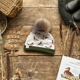 Cream Mallard Bobble Hat