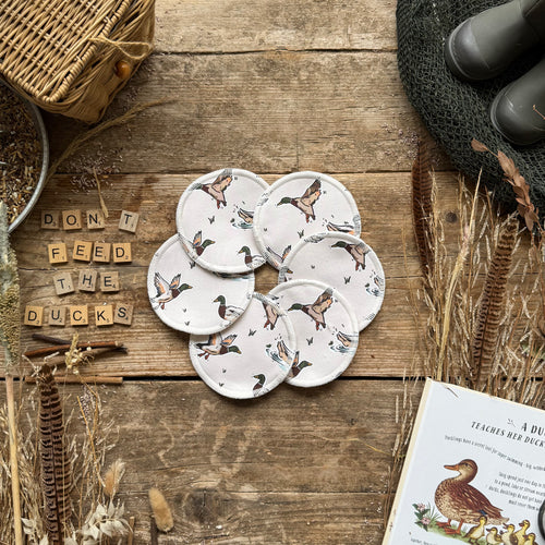 Cream Mallard Breast Pads