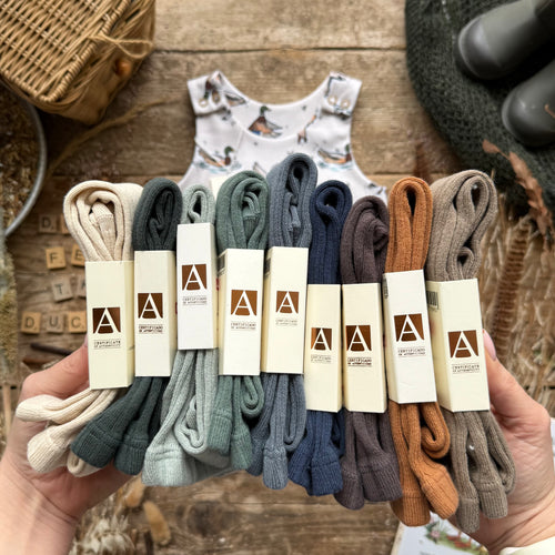 Cream Mallard | Style With Bee | Tights