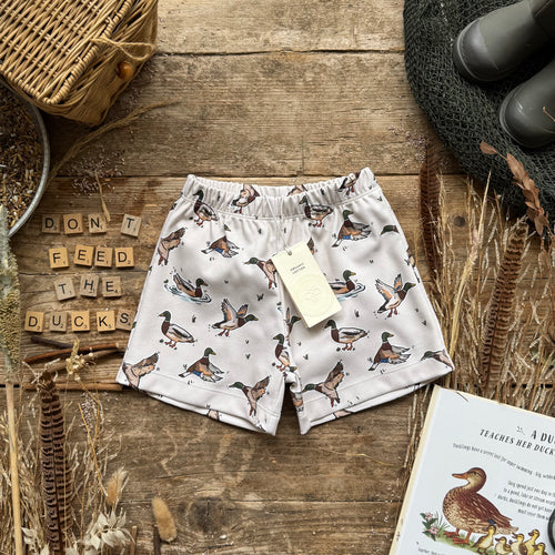 Cream Mallard Shorts