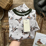 Cream Mallard Short Set