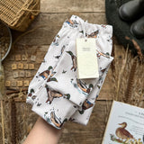 Cream Mallard Slim Leggings