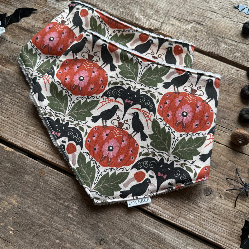 Crows & Curiosity Dribble Bib