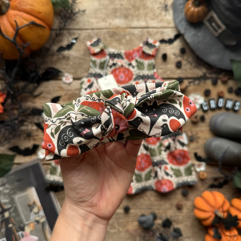 Crows & Curiosity Knot Bow Headband